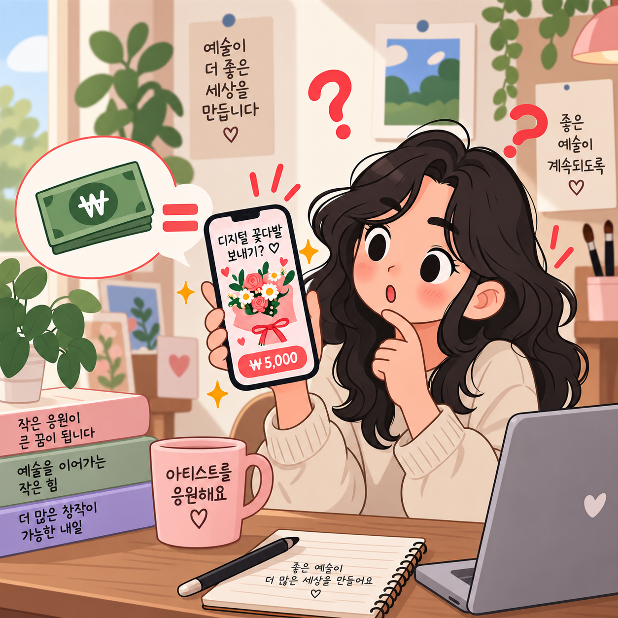 화환 대신 후원 — 축하의 비용은 어디에 남아야 할까