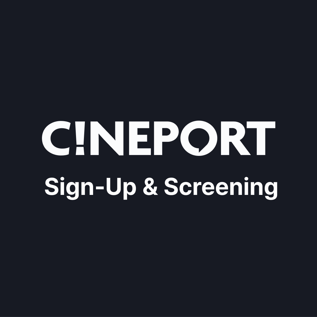 Getting Started with CINEPORT — From Sign-Up to Screening